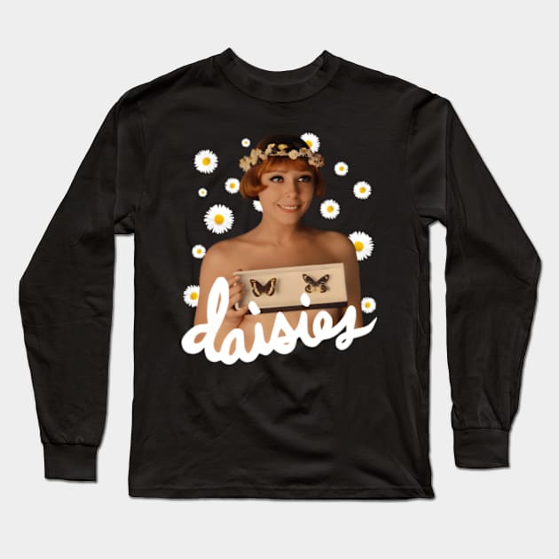 Daisies Long Sleeve T-Shirt by dany artist